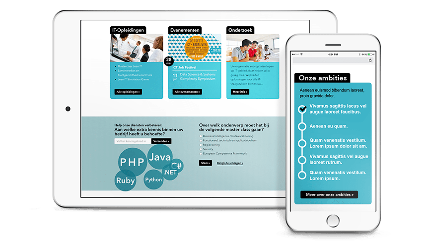 visuele identiteit IT Academy