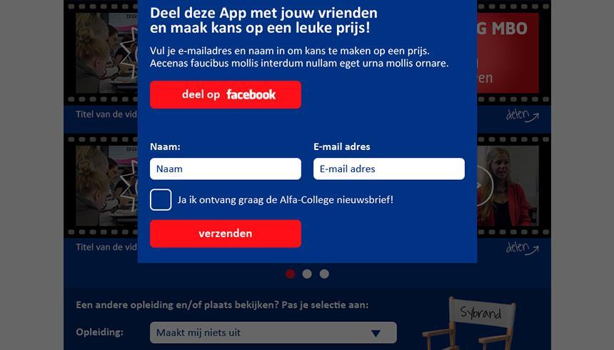 App ontwikkeling Alfa-college