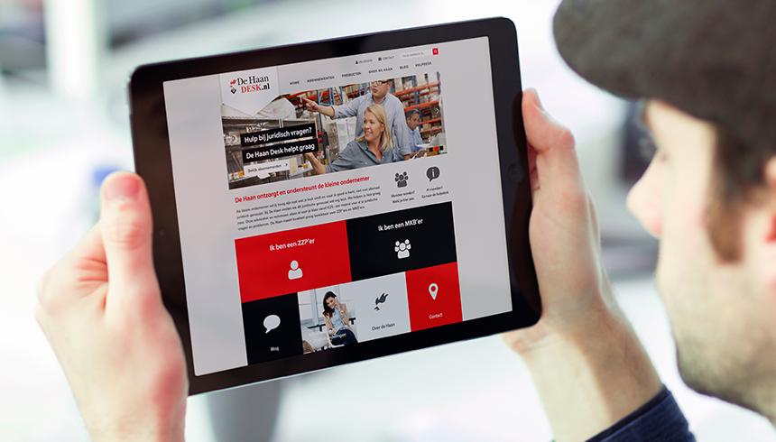 Online activatiecampagne De Haan Advocaten