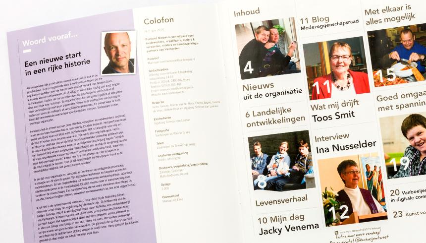 Positionering gehandicaptenzorg Vanboeijen