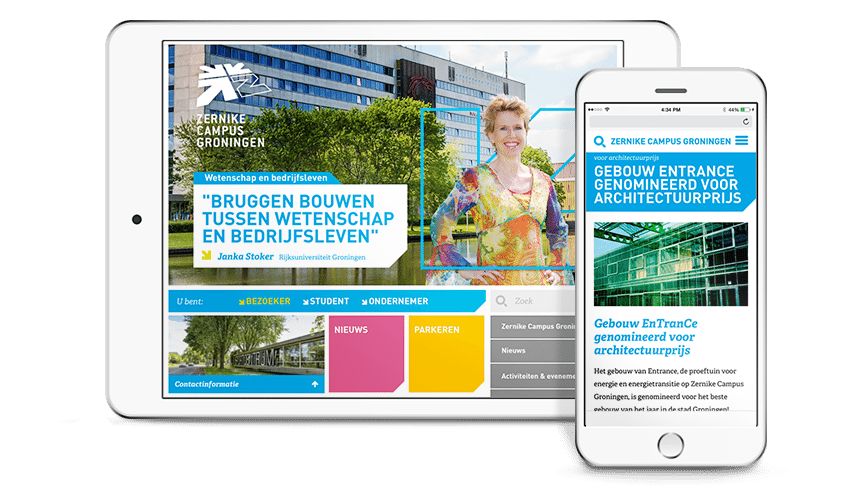Gebiedscommunicatie Zernike Campus Groningen