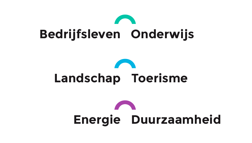 Logo nieuwe gemeente Midden-Groningen